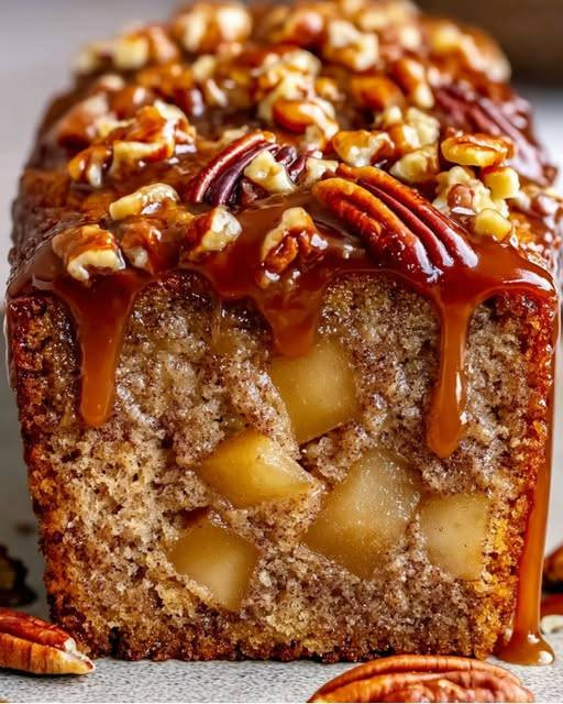 Chleb z jabłkami, orzechami włoskimi i cynamonem: aromatyczny klasyk, który nigdy nie zawodzi