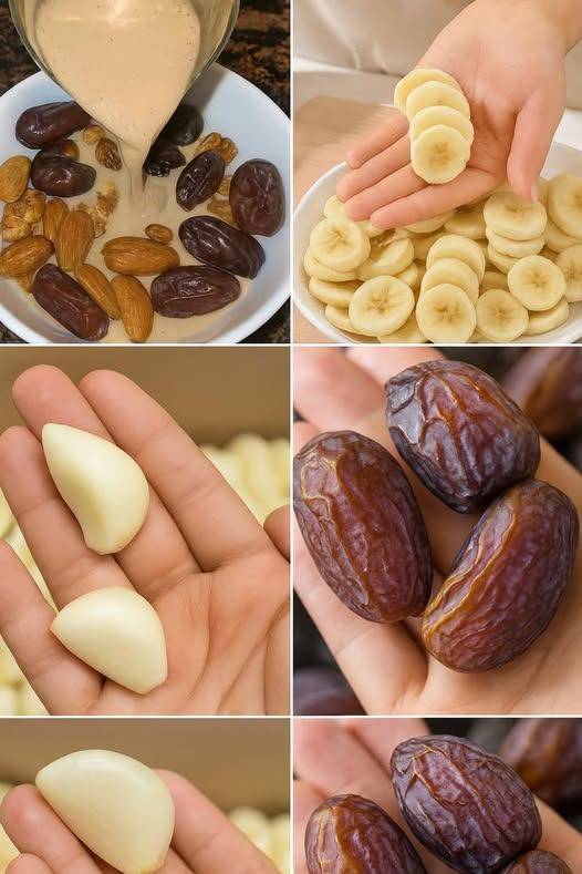 Banany, czosnek i daktyle: zaskakująca mieszanka superżywności, której potrzebuje Twój organizm