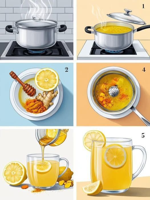 Lemoniada z kurkumą i imbirem łagodząca ból stawów, obniżająca ciśnienie krwi, wzmacniająca zdrowie serca i układ odpornościowy