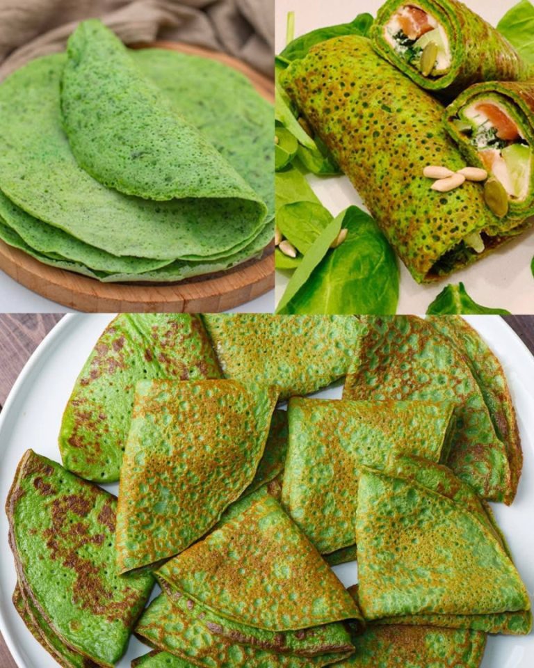 „Delikatne naleśniki szpinakowe: zdrowy i prosty przepis na lekkie danie”