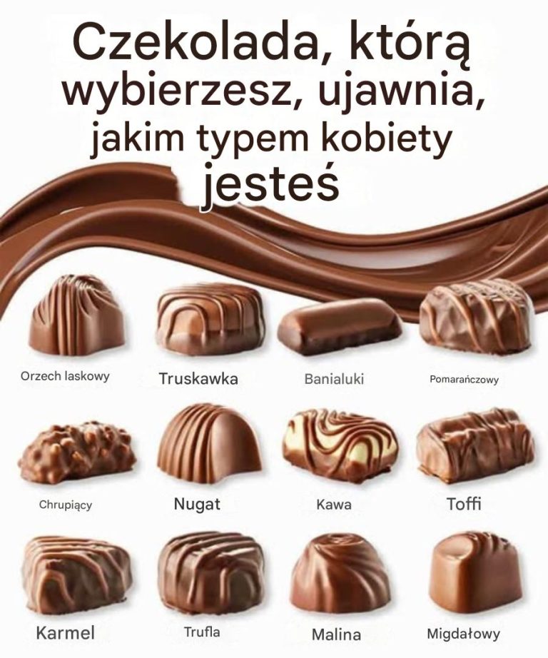 Czekolada, którą wybierzesz, ujawnia, jakim typem kobiety jesteś