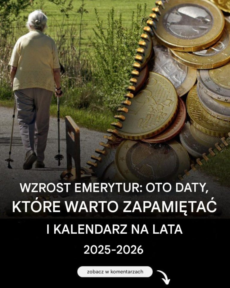 Podwyżka emerytur: kalendarz na lata 2025-2026, który warto znać