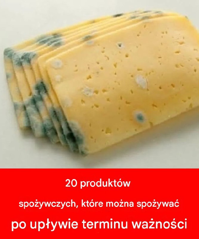 20 produktów spożywczych, które można spożywać po upływie terminu ważności