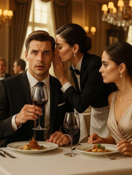 „W TWOIM NAPOJU JEST NARKOTYK” – SZEPNĄŁA KELNERKA… A MILIARDER ZDEMASKOWAŁ SWOJĄ NARZECZONĄ