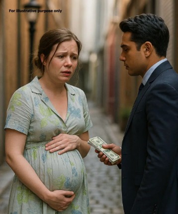 Myślał, że nigdy więcej o niej nie usłyszy, po tym jak zapłacił jej za aborcję – 10 lat później los ich zetknął