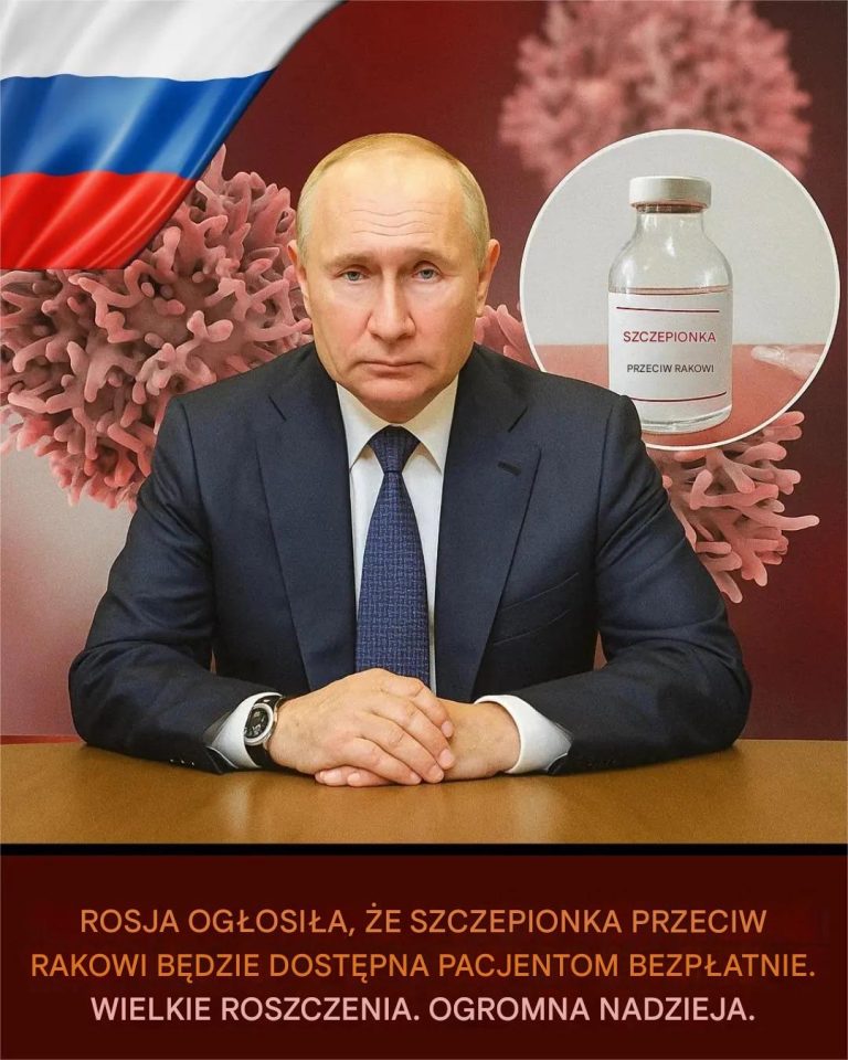 Rosja uruchamia bezpłatne badania mRNA nad rakiem – nowa nadzieja na leczenie