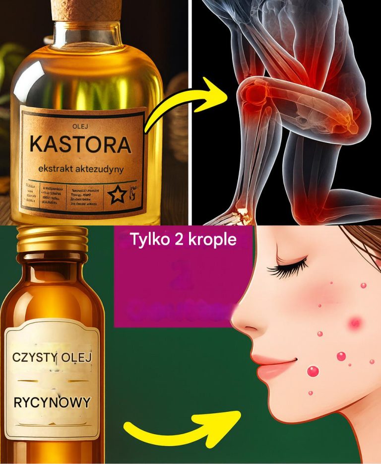 Stosuj olej rycynowy przed pójściem spać, a będziesz zaskoczony efektami!