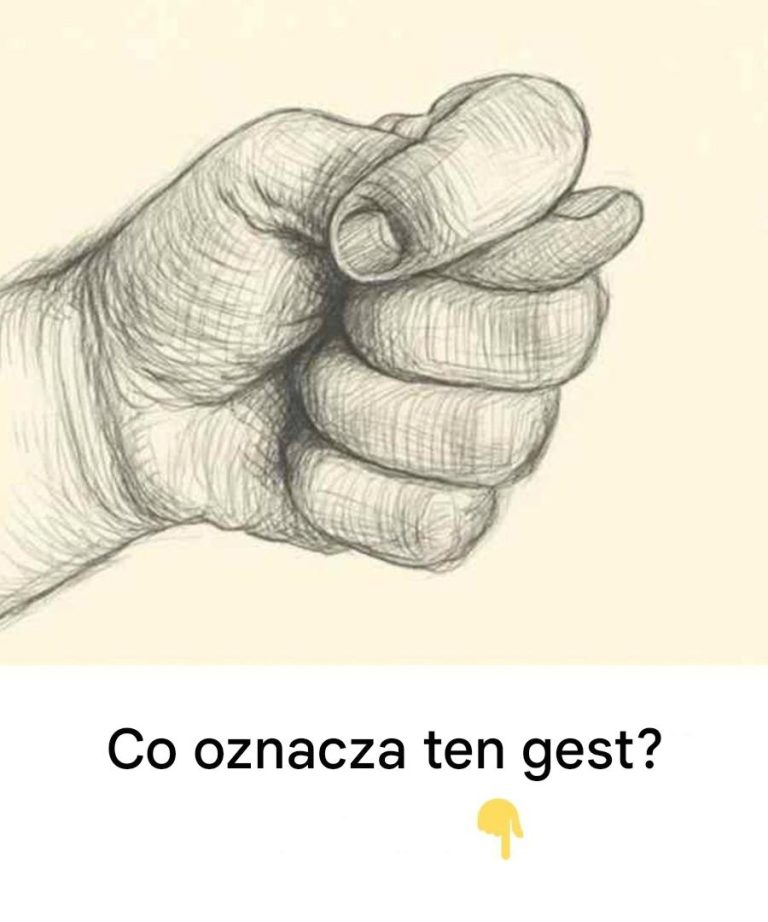 Co oznacza ten gest?