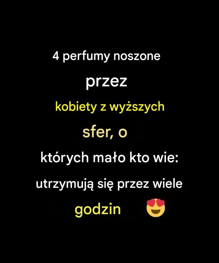 Wyjątkowe perfumy, idealne dla najbardziej wyrafinowanych i eleganckich osób.