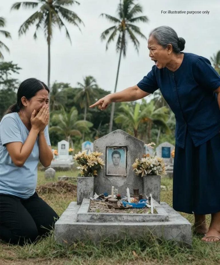 Mąż właśnie zmarł. Żona jest w ciąży. Teściowa podejrzewa synową o niewierność i wyrzuca ją z domu. Kiedy odkryje prawdę, będzie tego żałować do końca życia…