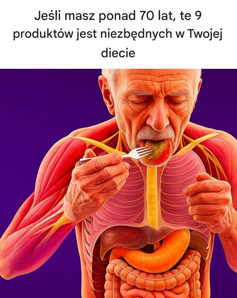 Jeśli masz ponad 70 lat, te 9 produktów jest niezbędnych w Twojej diecie