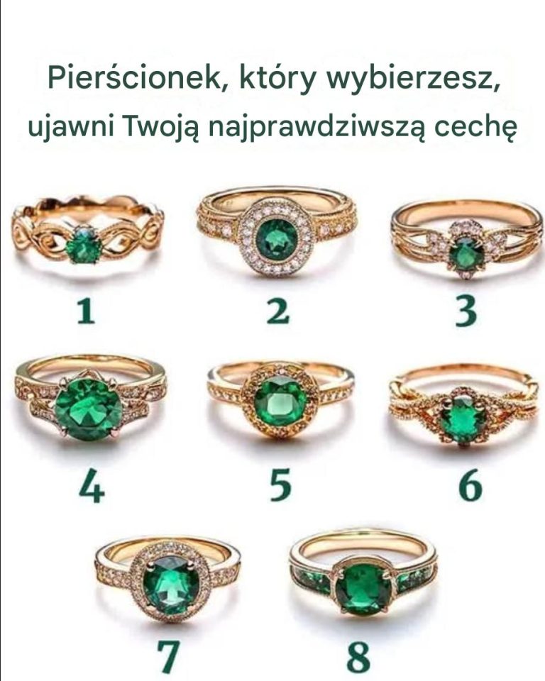 Pierścień, który wybierzesz, ujawni Twoją najprawdziwszą cechę