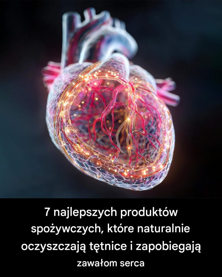 ❣️7 najlepszych produktów spożywczych, które naturalnie oczyszczają tętnice i zapobiegają zawałom serca