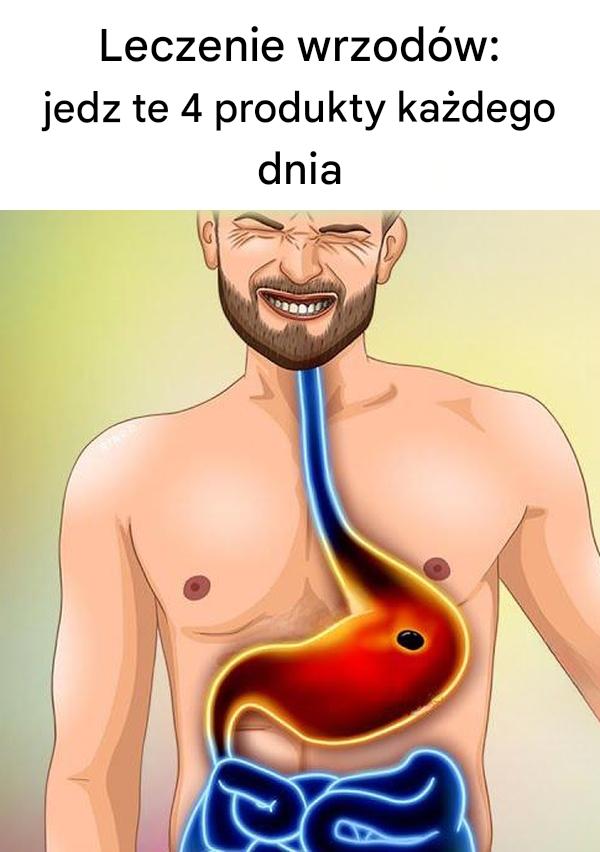 4 produkty spożywcze wspomagające leczenie wrzodów żołądka (do codziennego spożywania)