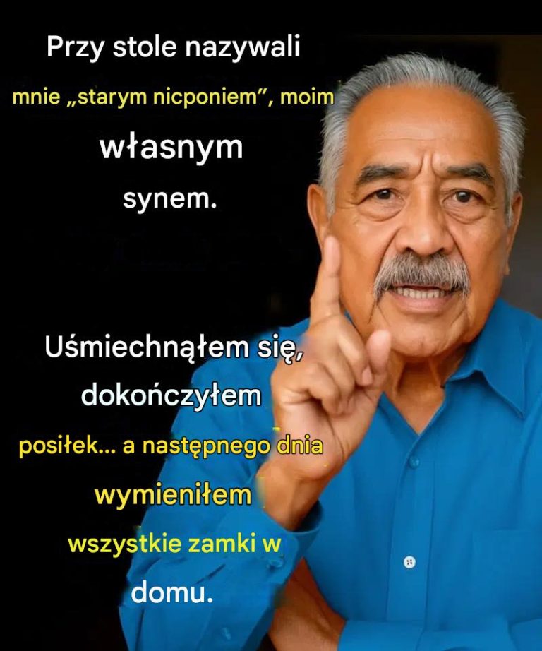 Mój syn nazwał mnie niekompetentnym, więc następnego dnia postanowiłem wymienić zamki.