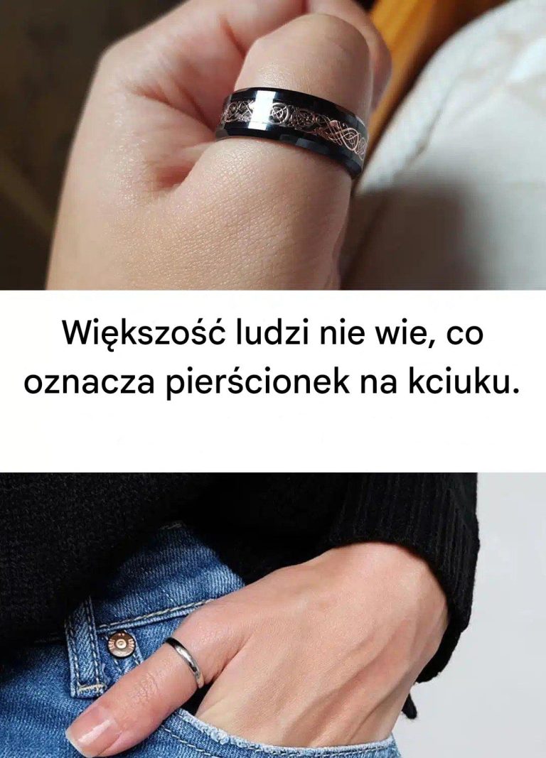 Pierścień na kciuku: co to oznacza?