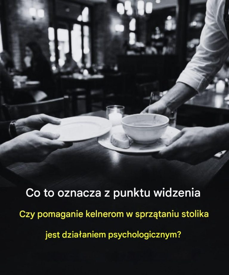 Czy jesteś introwertykiem, czy ekstrawertykiem, pomagając kelnerom sprzątać talerze? Psychologia rzuca na to trochę światła.