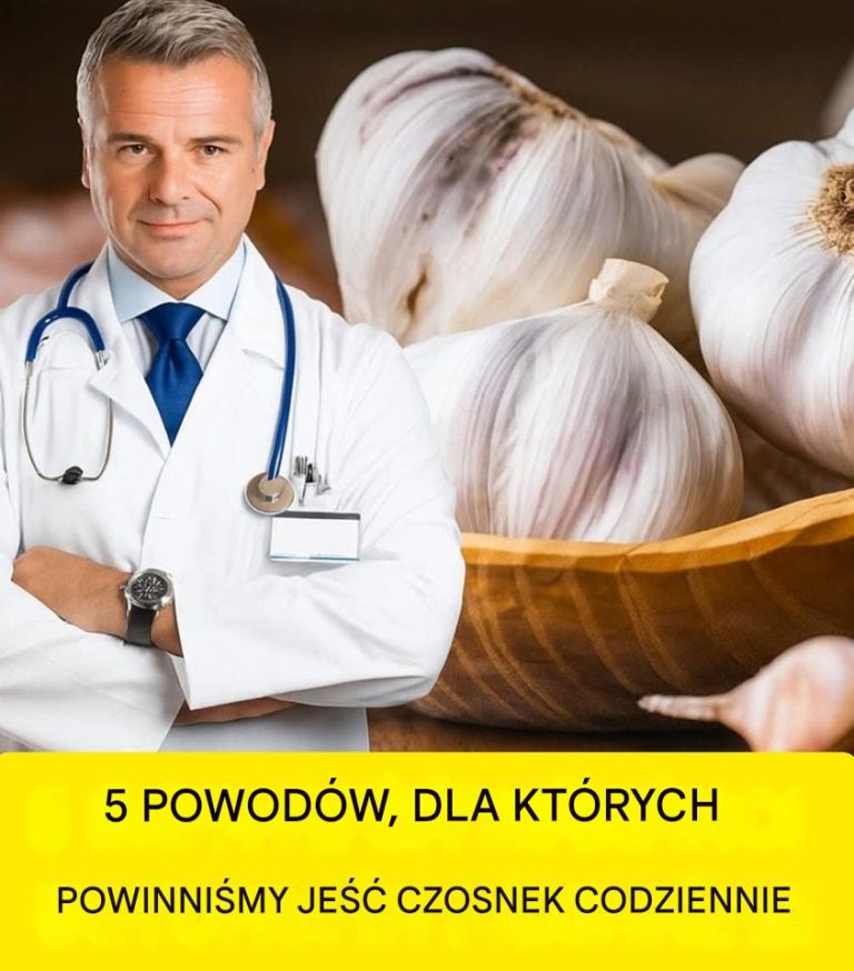 Lekarze zalecają: 5 powodów, dla których warto jeść czosnek codziennie
