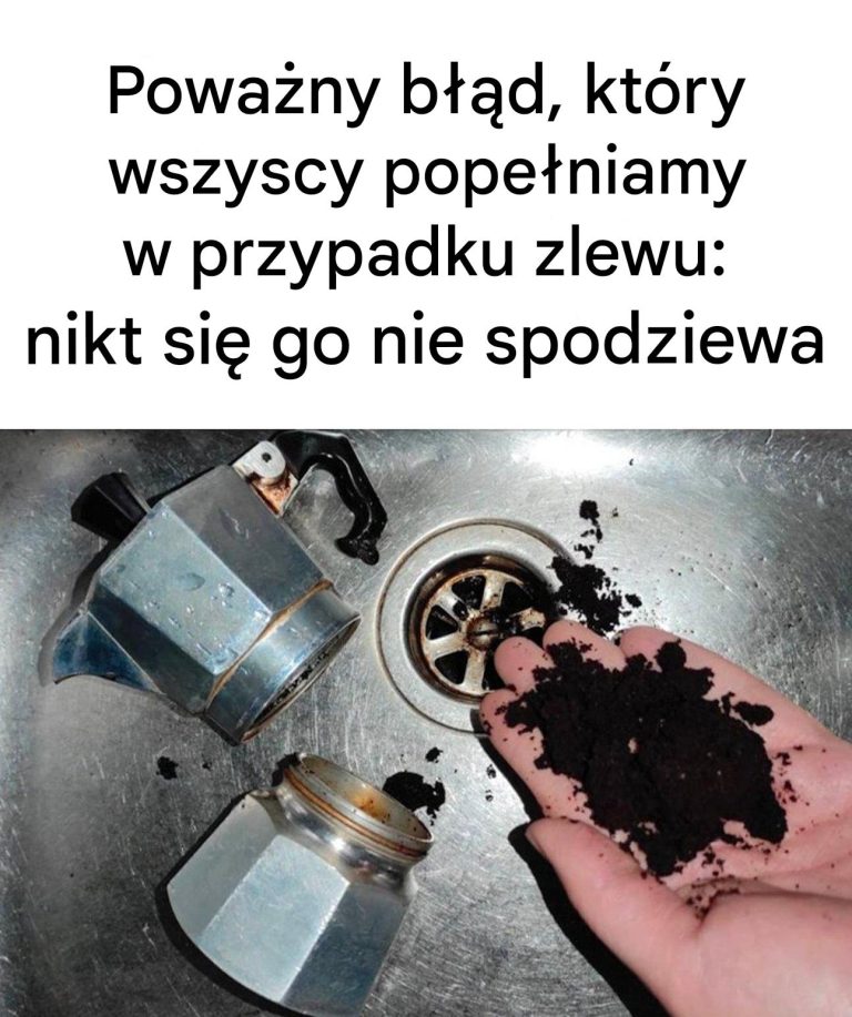 Pięć rzeczy, których nigdy nie należy wyrzucać do zlewu